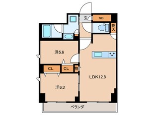 ロイジェント志村坂上の物件間取画像